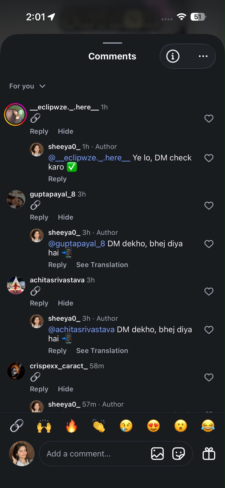Comments
